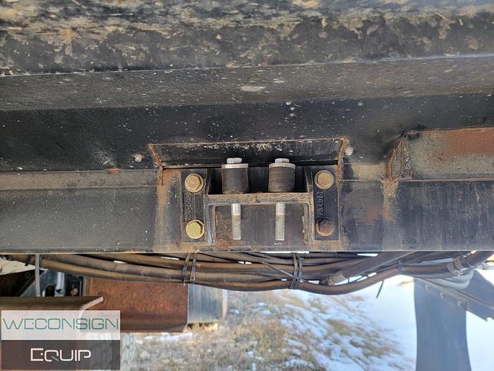 Used 2012 Brenner 407 Stainless Straight Vac Tank Rig Up (not chassis mounted)