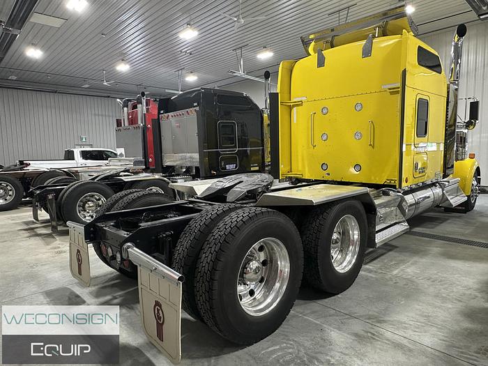 Used 2019 Kenworth W900L Sleeper Tandem Yellow