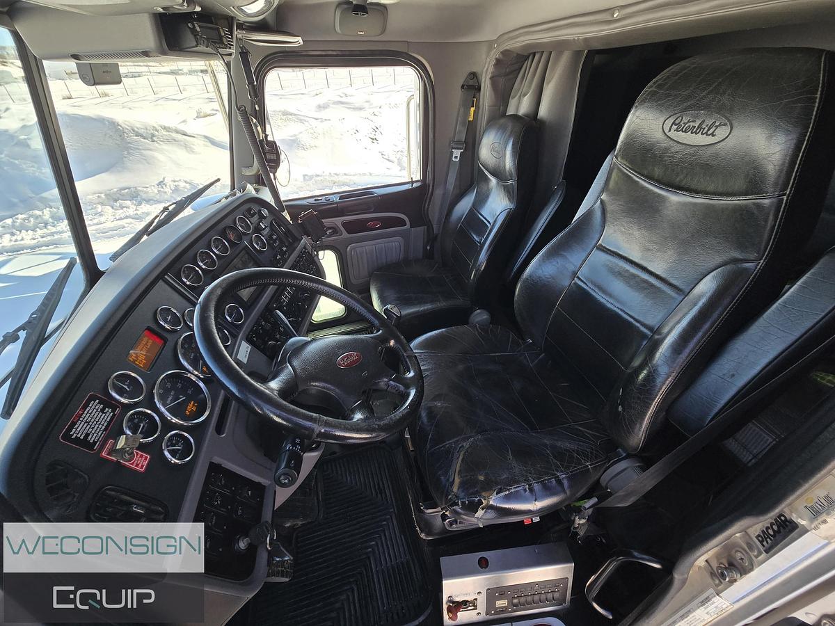 Used 2014 Peterbilt 367 Tan Tri 30 Ton Knuckle Boom Truck