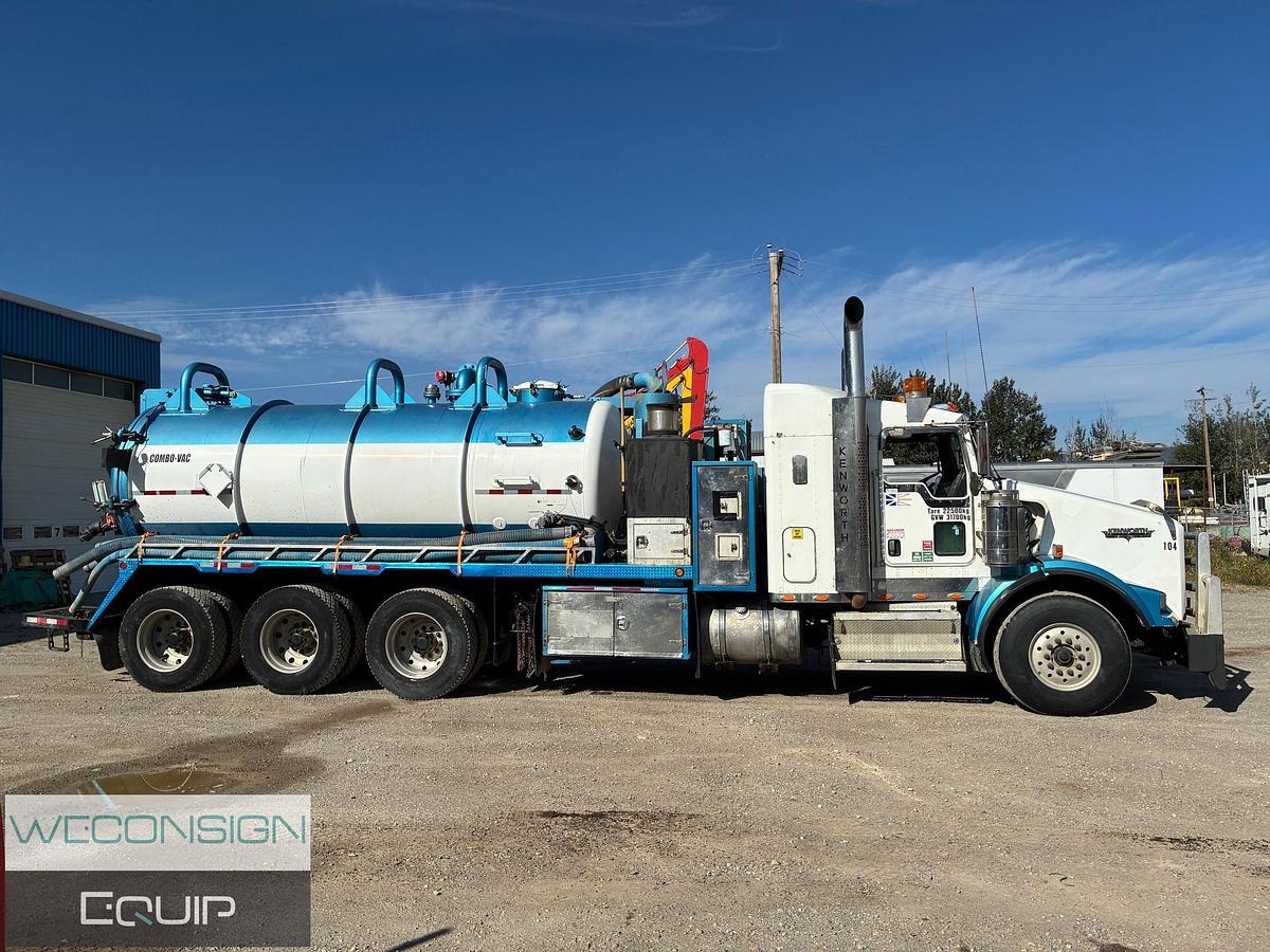Used 2008 Kenworth T800 Combo Vacuum Truck