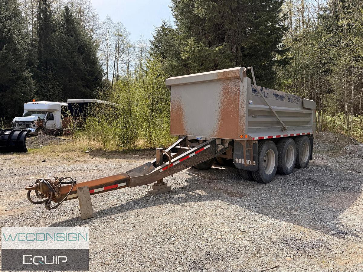 Used 2019 Nahanni Tridem Pup Dump Trailer