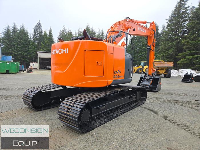 Used 2015 Hitachi ZX245USLC-5N Excavator
