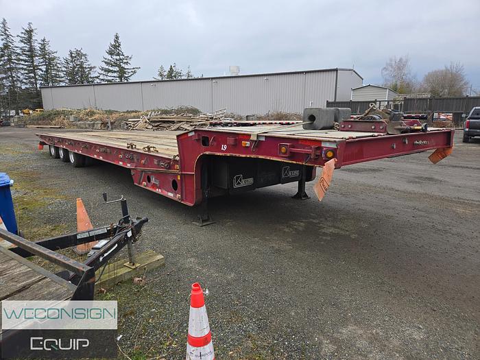 Used 2018 K-Line Sliding Axle/ Recovery Trailer