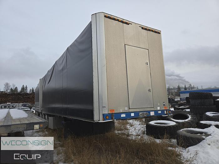 Used 2015 Doepker B-Train Curtainside