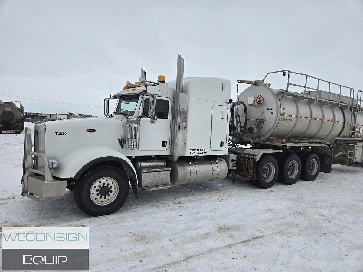Used 2015 Peterbilt 367 Tri Drive Sleeper Wet Kit Truck