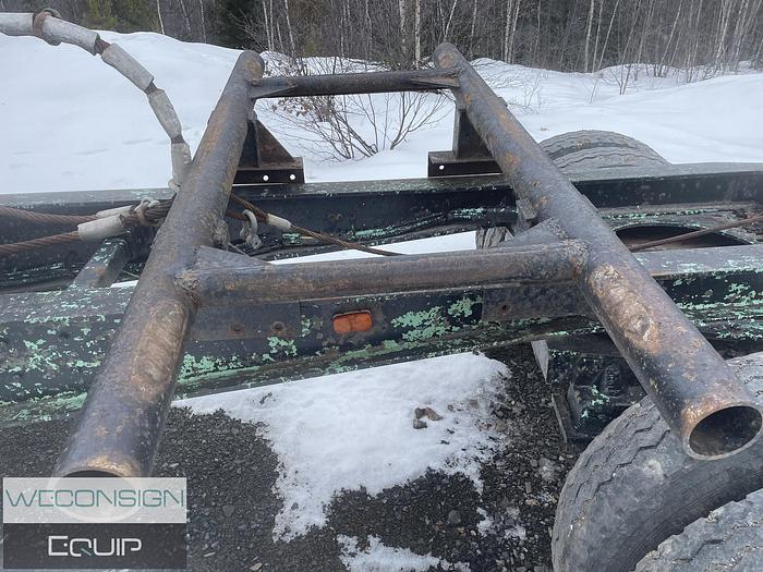 Used 1995 Brodex Pole Foresty Trailer