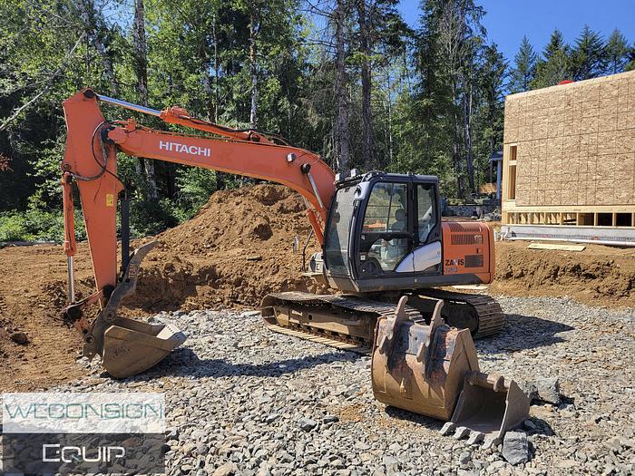 Used 2014 Hitachi ZX120-5B Excavator