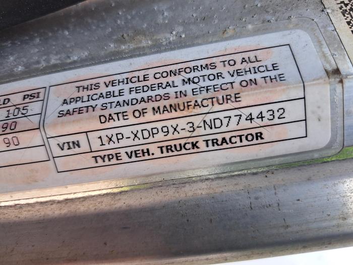 Used 2022 Peterbilt 389 With SUPER 40s HWY Truck Tractor