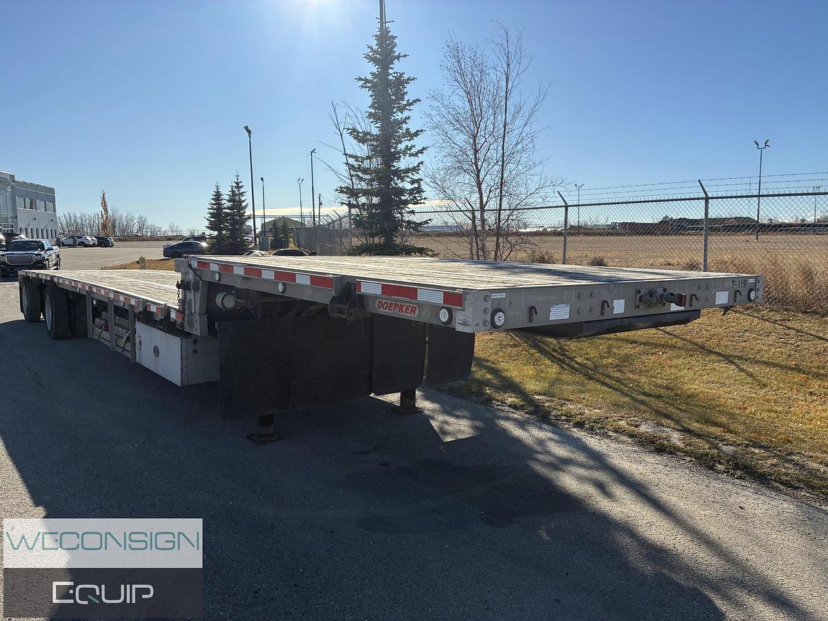 Used 2010 Doepker DC13665-S Step Deck Trailer