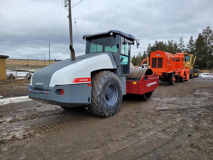 Used 2017 Dynapac  CA3500D 84" Smooth Drum Roller