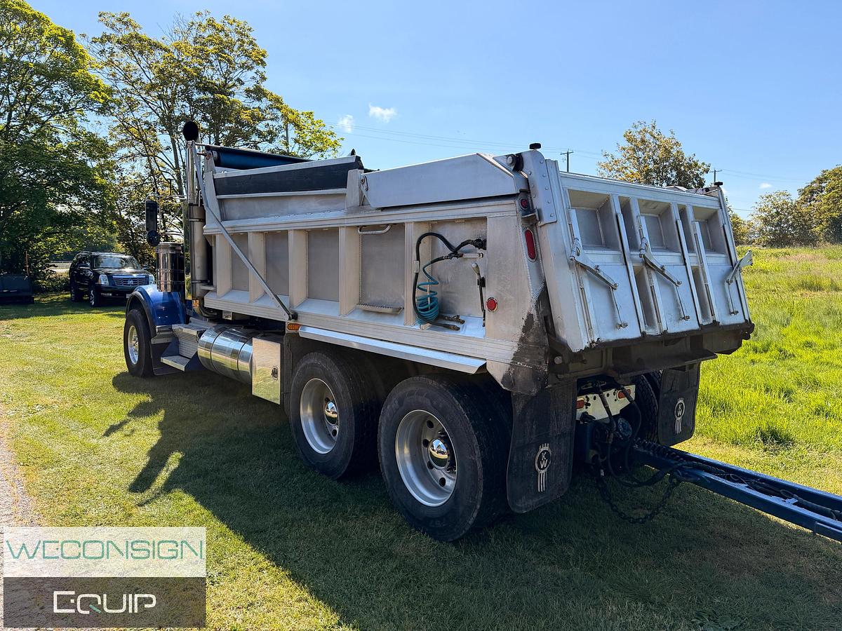 Used 2007 Kenworth W900 Dump Truck w/ K-Line Quad Transfer