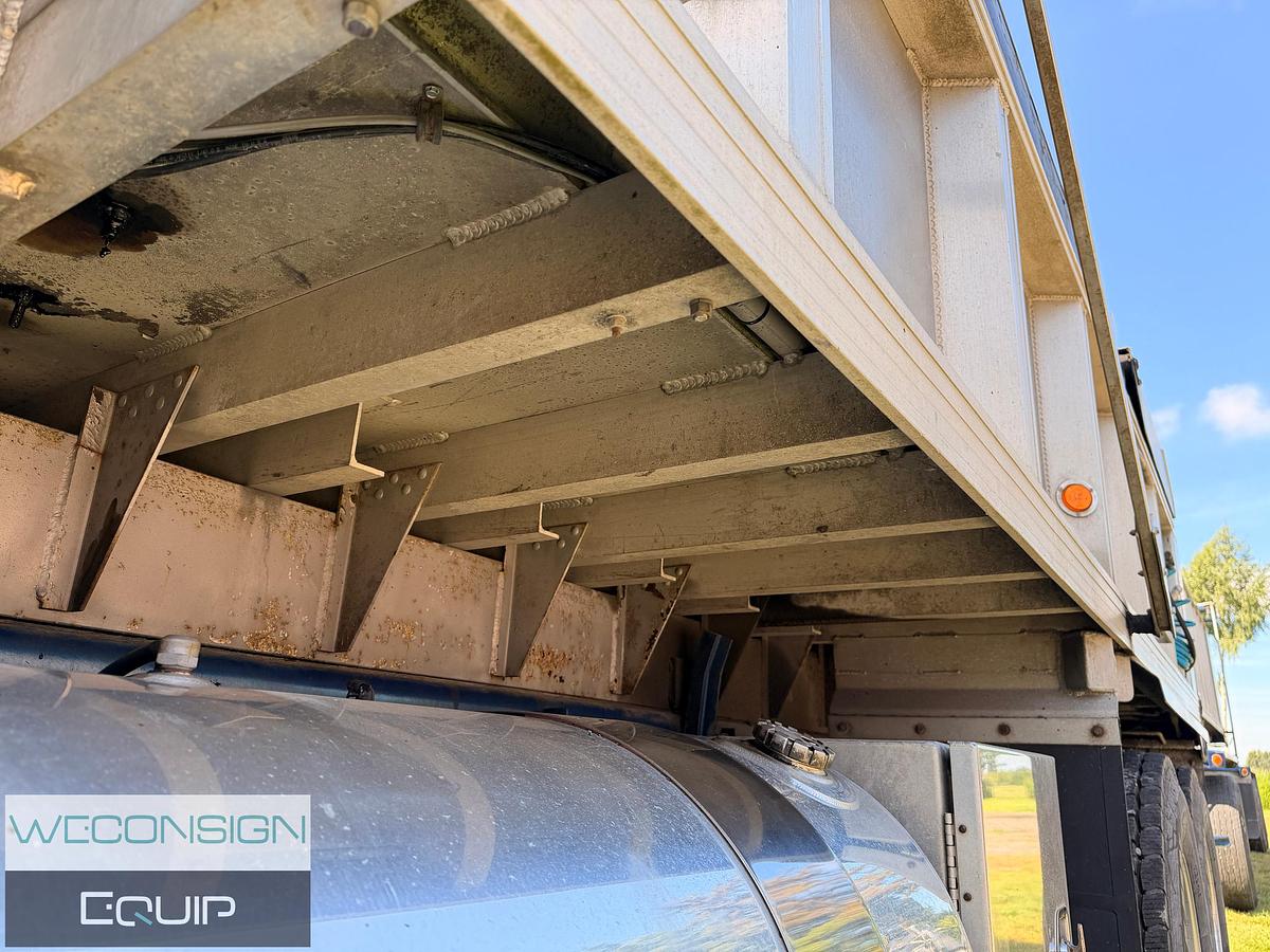 Used 2007 Kenworth W900 Dump Truck w/ K-Line Quad Transfer