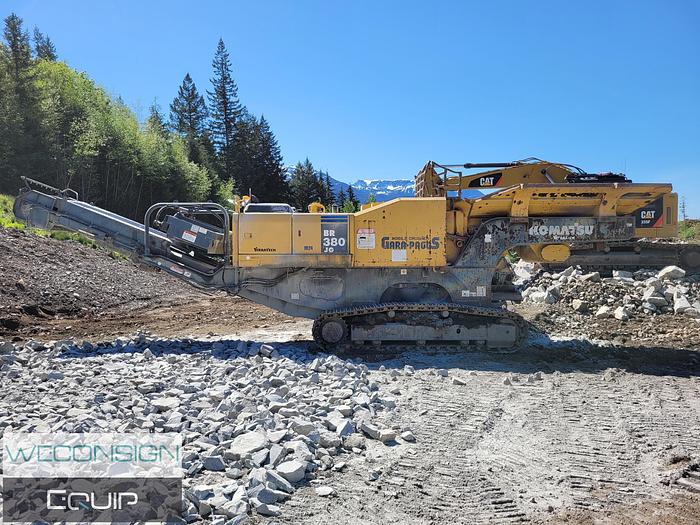 Used 2008 Komatsu JR380 Aggregate