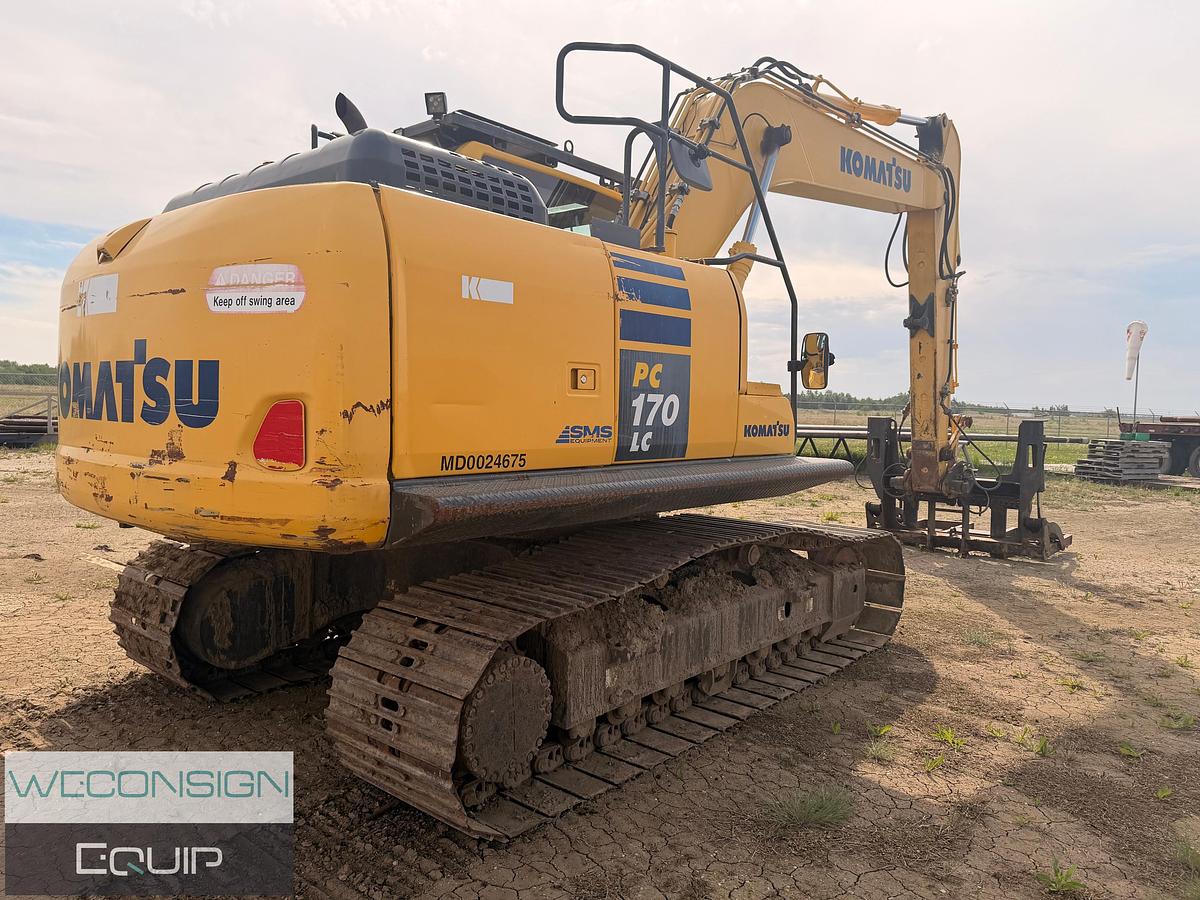 Used Komatsu PC170LC-10 Excavator