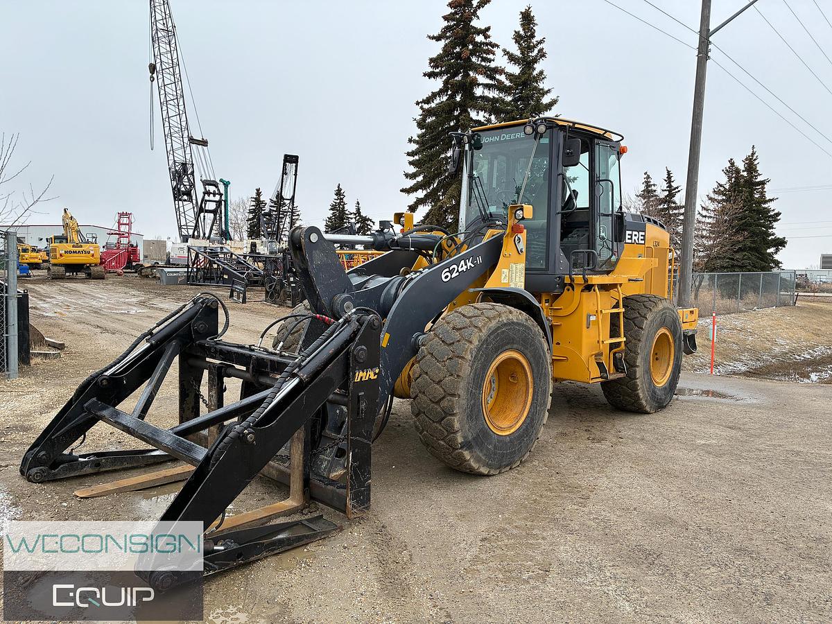 Used 2017 John Deere 624K-II Wheel Loader