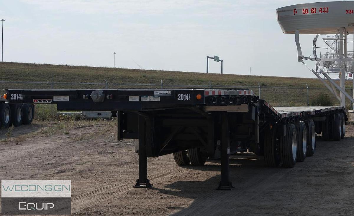 Used 2014/2015 Manac Super B Flat Deck