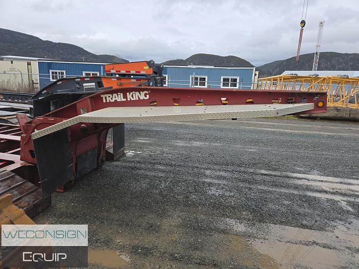 Used 2016 Trail King HRGN 8 Axle Lowbed/Lowboy Combination
