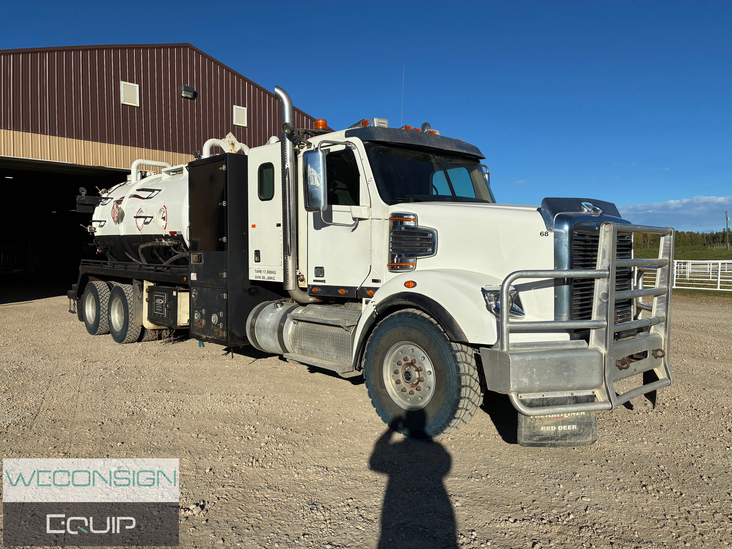 Used 2012 Freightliner Coronado SD Combo Vacuum Truck