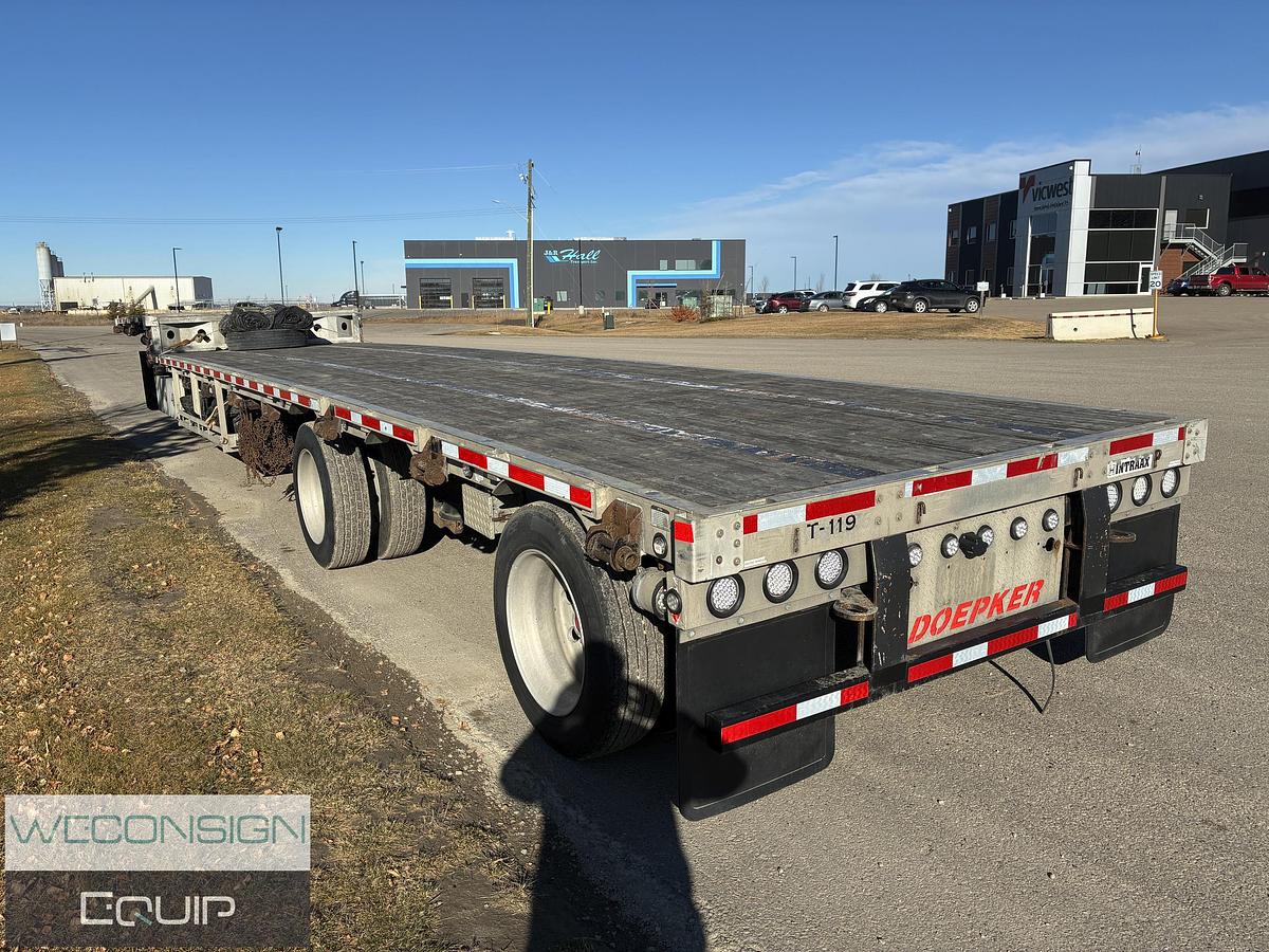 Used 2010 Doepker DC13665-S Step Deck Trailer