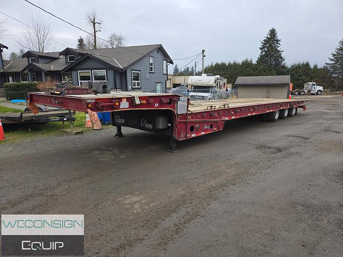 Used 2018 K-Line Sliding Axle/ Recovery Trailer