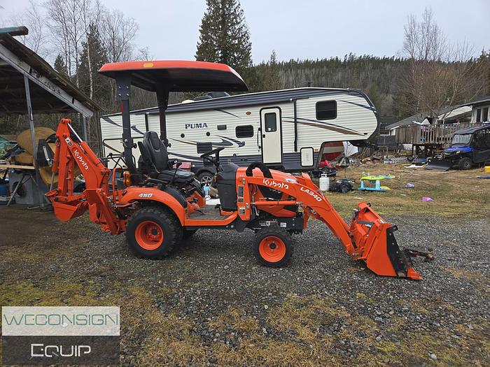 Used 2021 Kubota LA340 Backhoe Loader