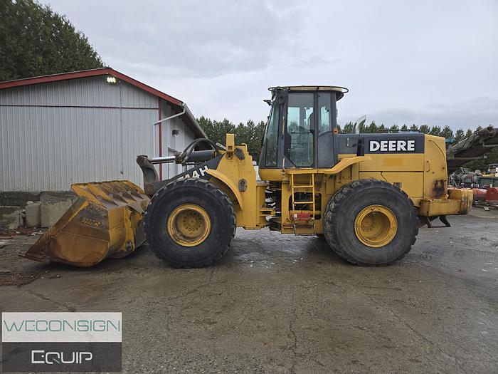 Used 2001 John Deere 744H Wheel Loader