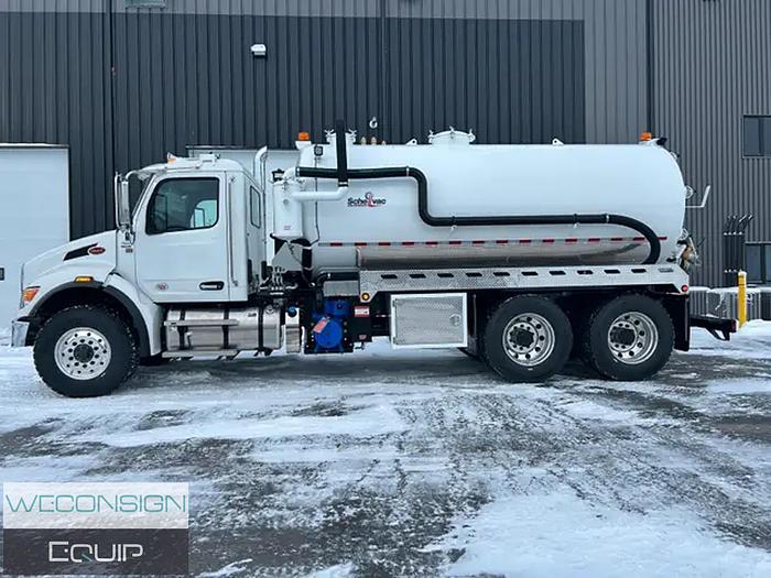 Used 2025 Peterbilt 548 TA Septic/ Straight Vac