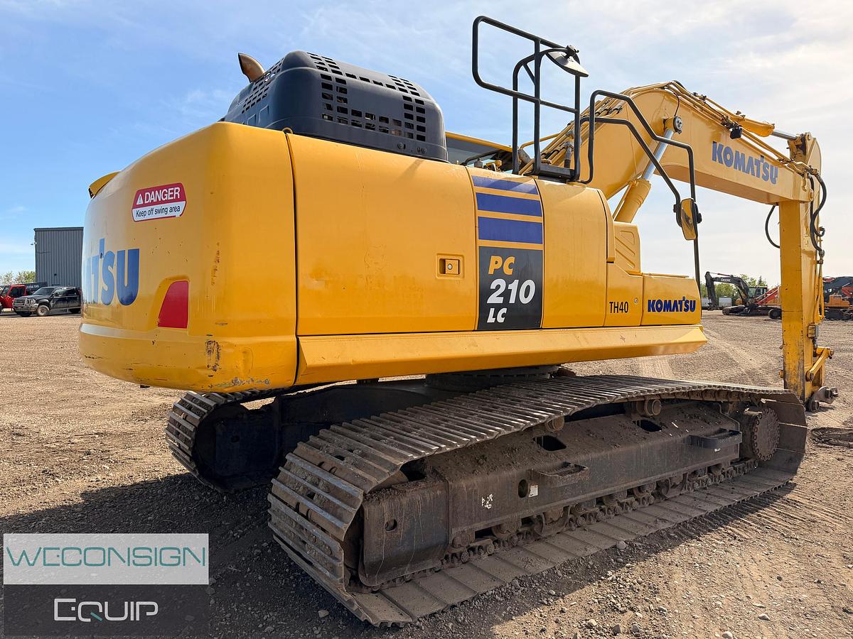 Used 2021 Komatsu PC210LC Excavator