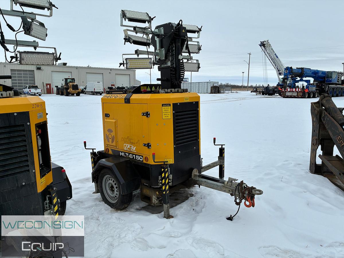 Used 2022 HL7-6150 MetroLite Light Tower