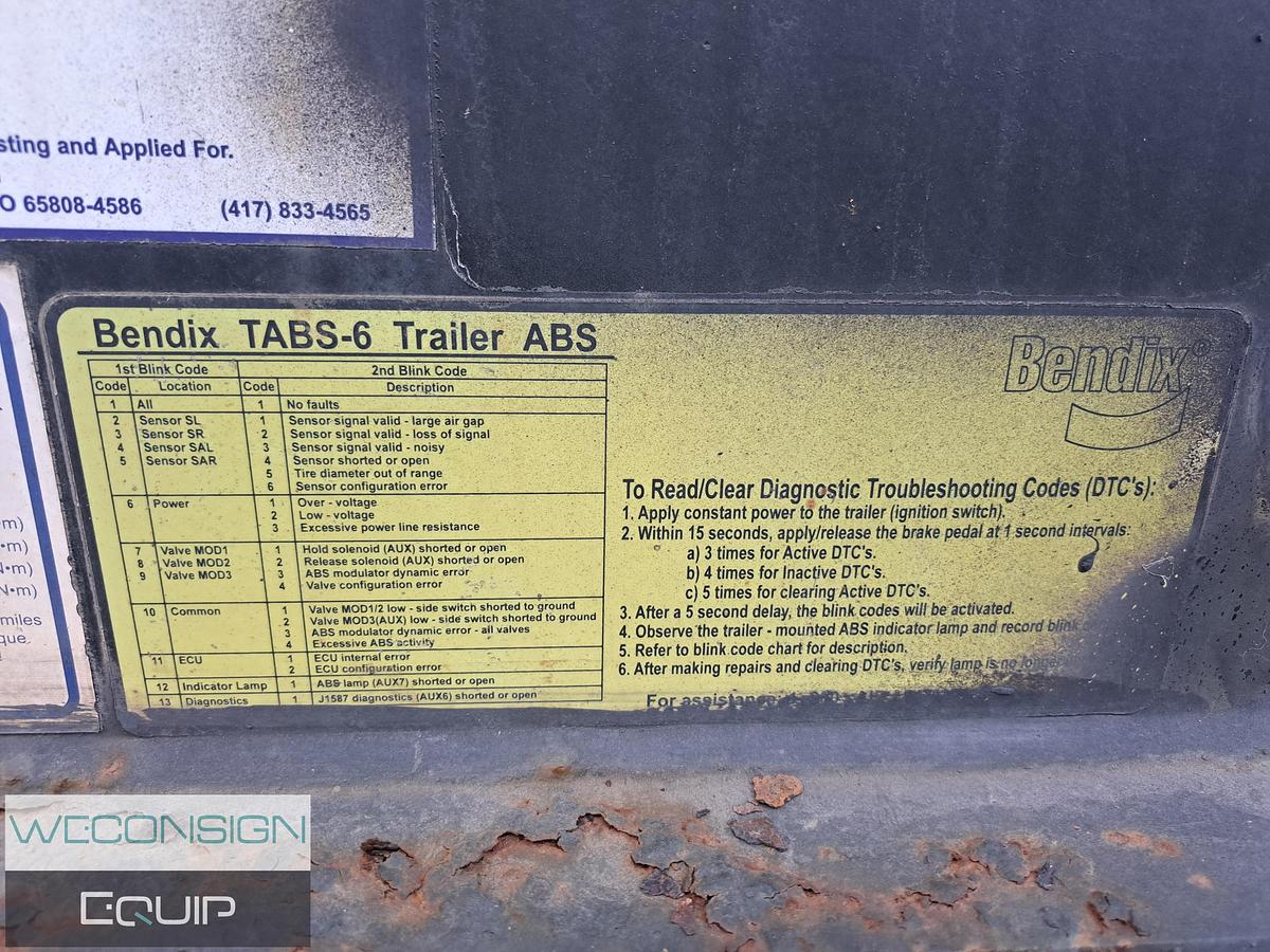 Used 2011 ABS Remorques RC448 Live Bottom