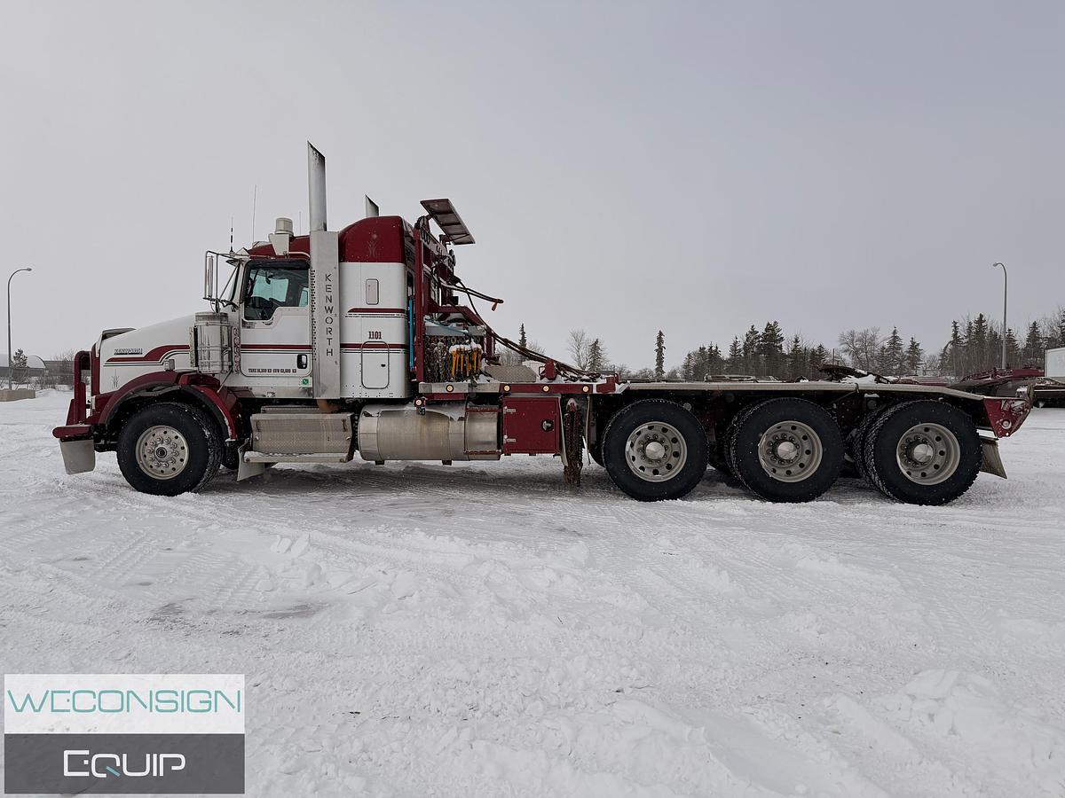 Used 2011 Kenworth T800 Tri Drive Texas Bed Truck