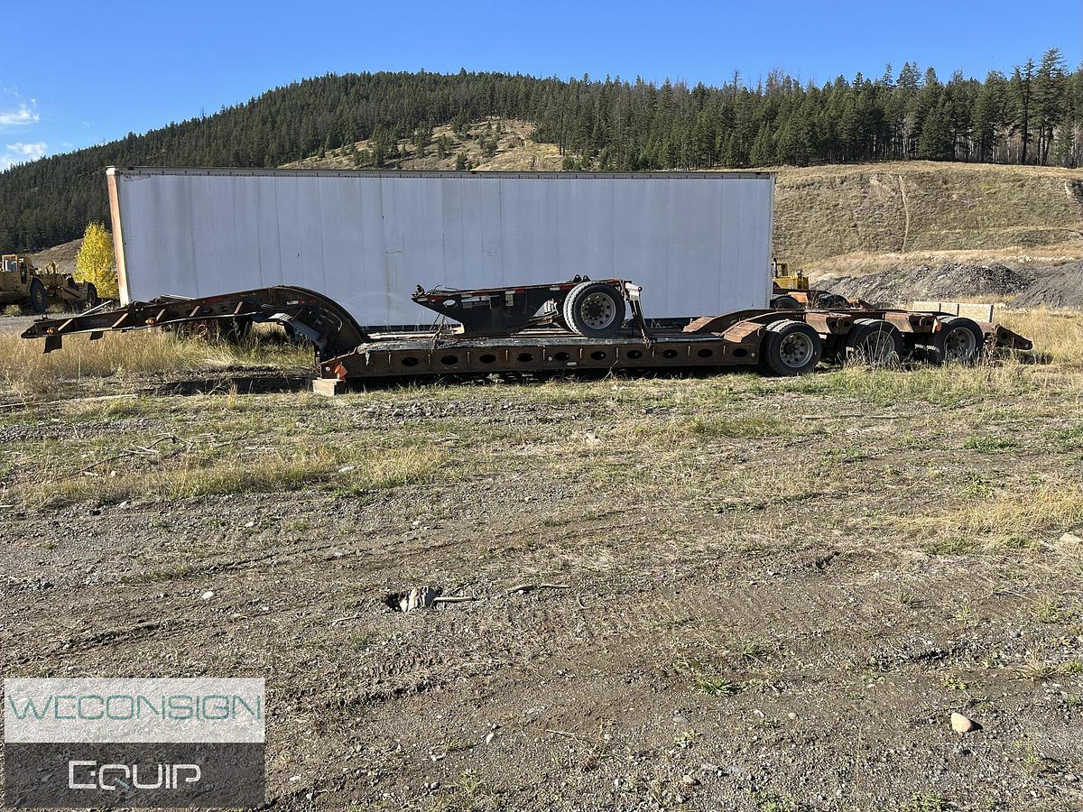 Used 1998 Peerless 55 Ton RGN Lowbed Trailer