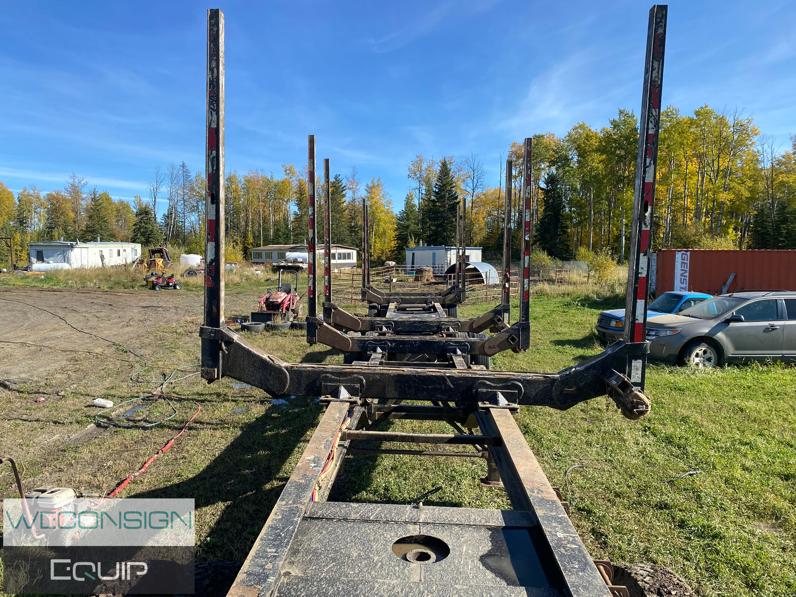 Used 2017 Doepker B Train Logging Trailer