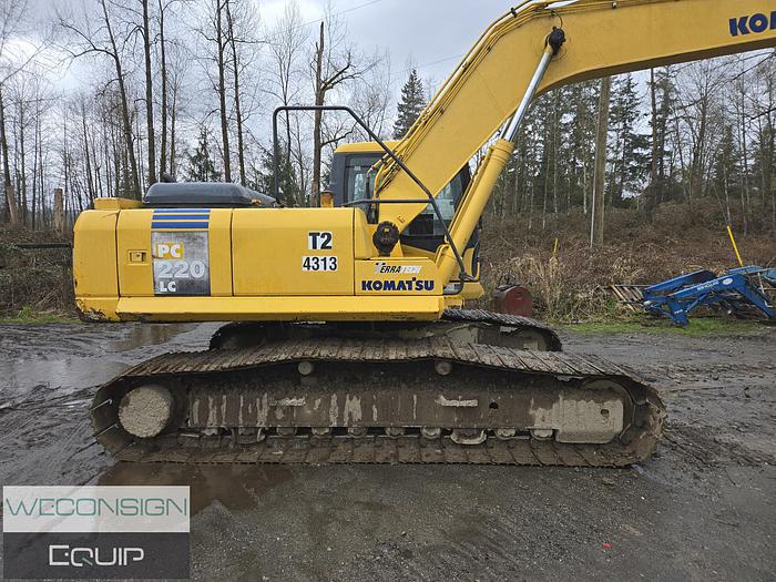 Used 2005 Komatsu PC220LC-7 Hydraulic Excavator