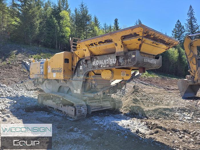 Used 2008 Komatsu JR380 Aggregate