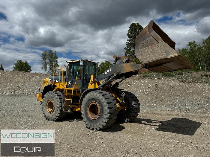Used 2006 John Deere 744J Wheel-Loader