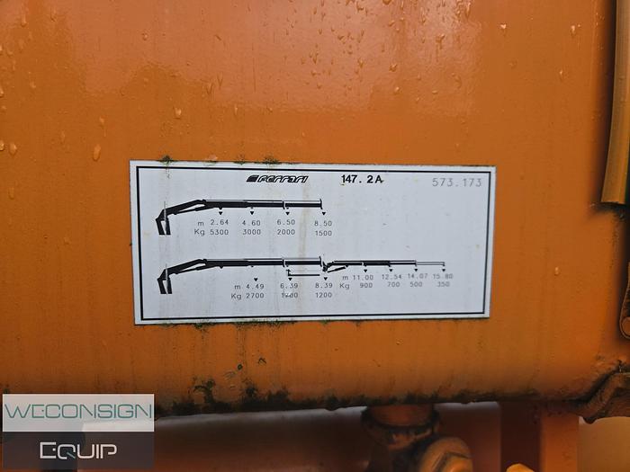 Used 1996 Mack CS200P Single Axle Boom/ Crane Truck