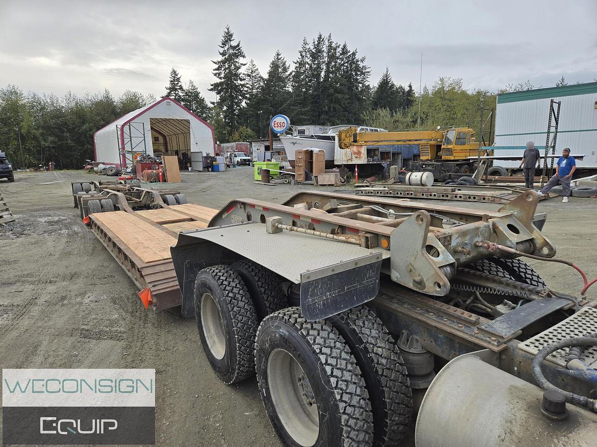 Used 1997 Aspen 50 Ton Lowboy Trailer