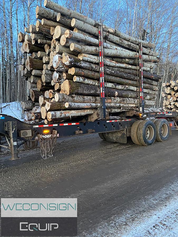 Used 2017 Doepker B Train Logging Trailer
