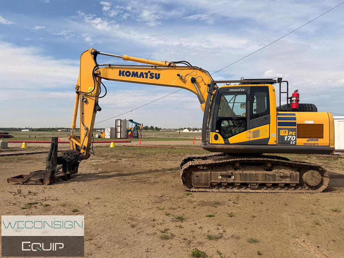 Used Komatsu PC170LC-10 Excavator