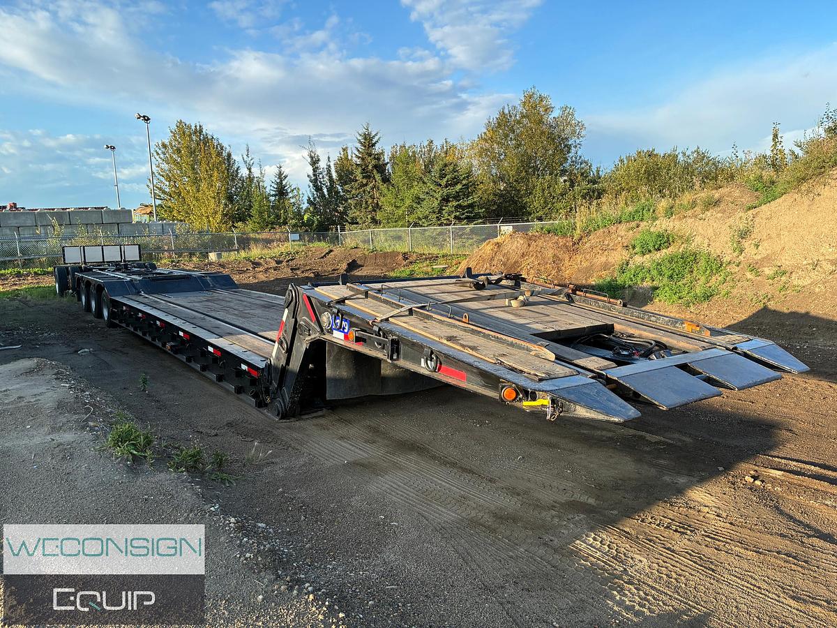 Used 2013 Load King 40T HDG Rail Trailer