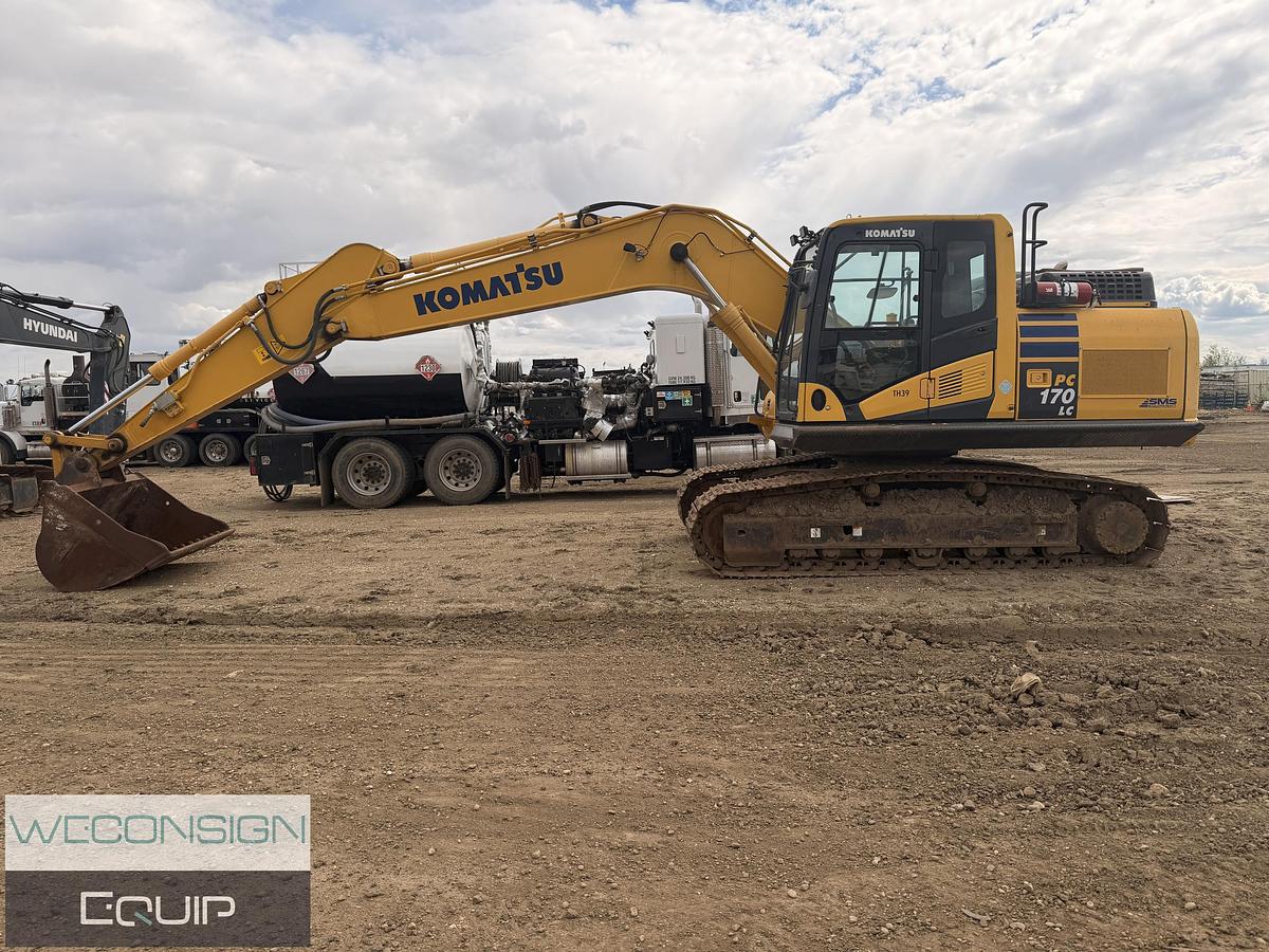 Used Komatsu PC170LC-11