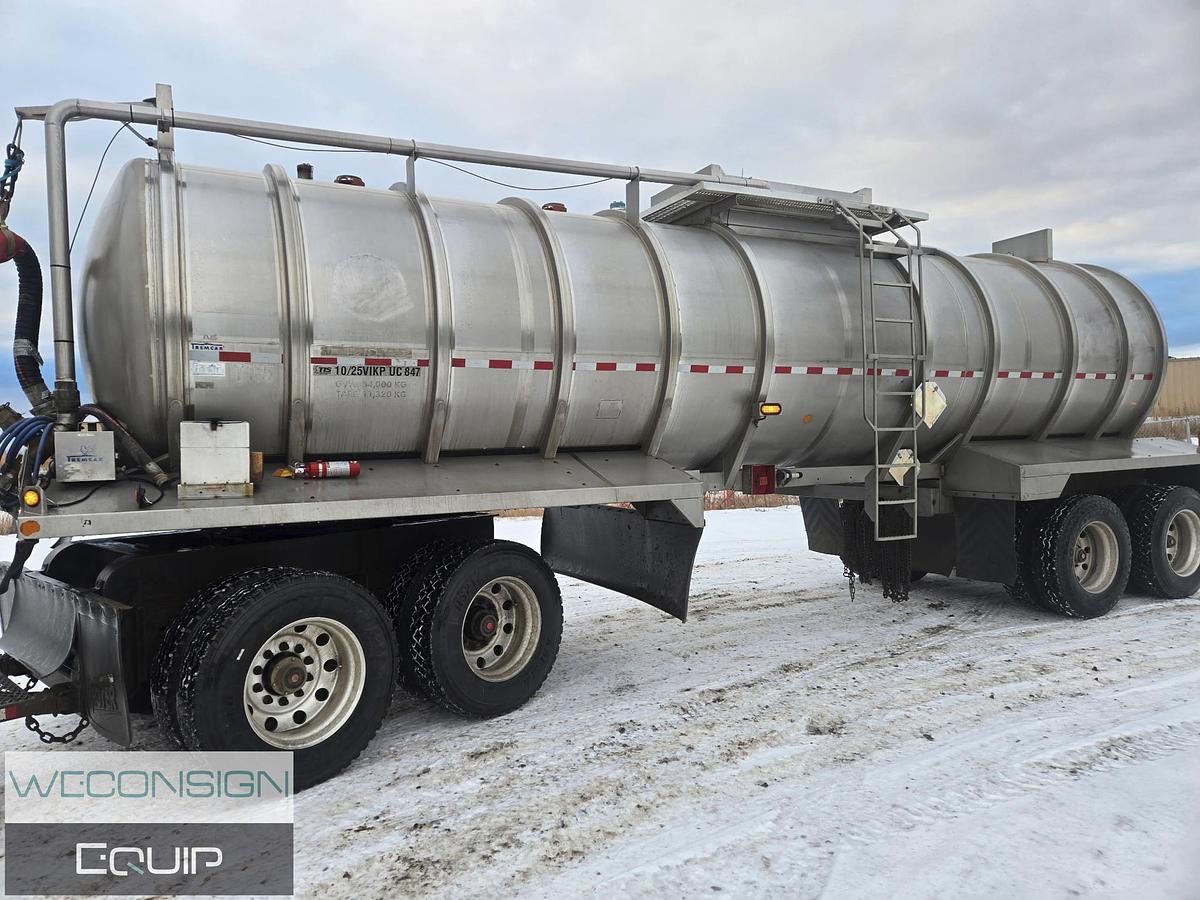 Used 2005 Tremcar 32,000L TC407 Stainless Steel Quad Wagon