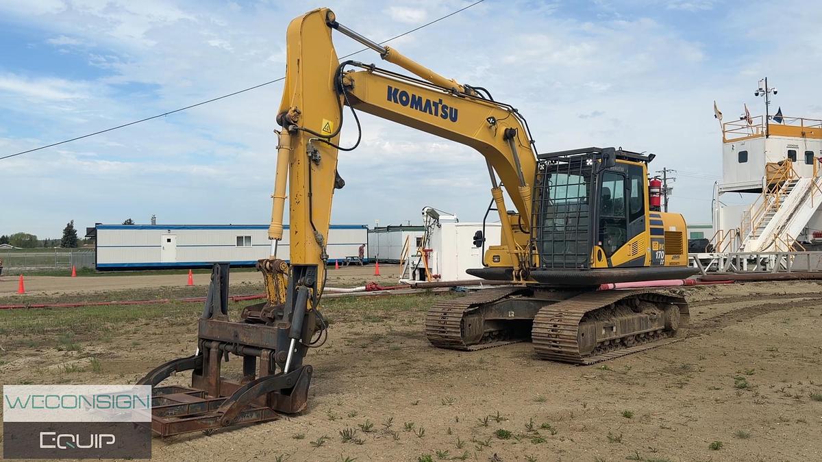 Used Komatsu PC170LC-10 Excavator