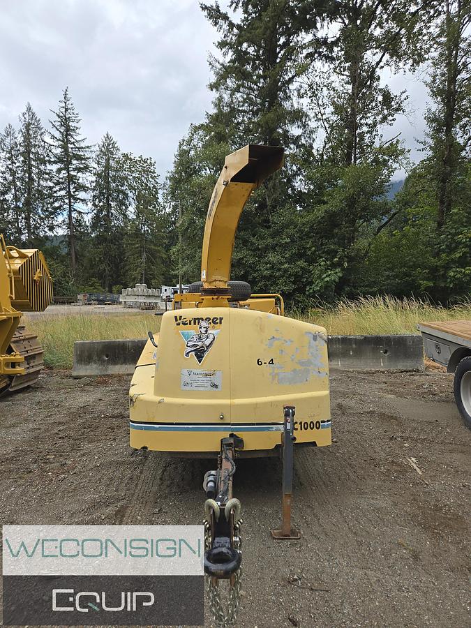 Used 2001 Vermeer BC1000 Wood Chipper