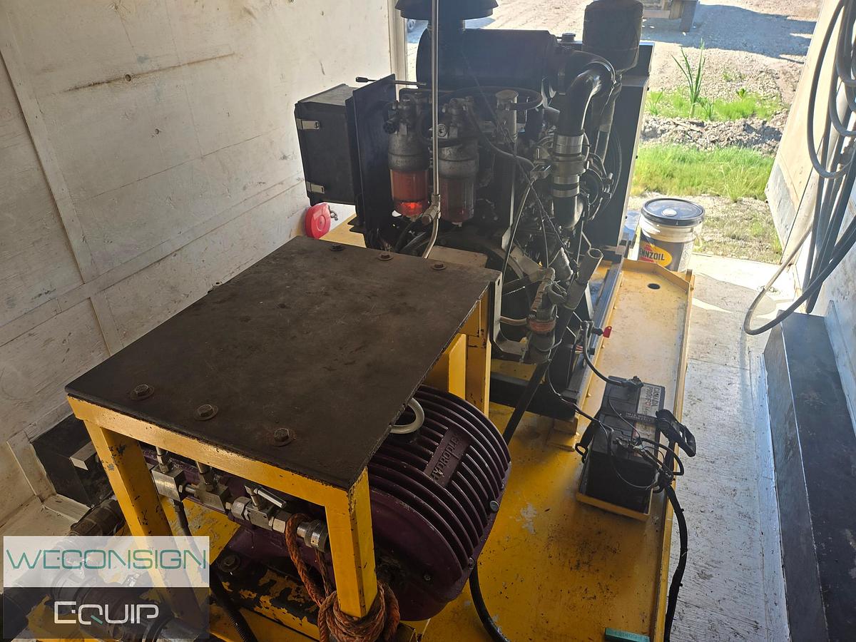 Used 2015 Utility Trailer w/ High Pressure Test Unit