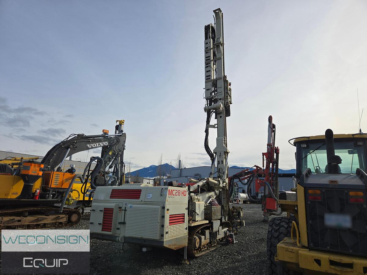 Used 2018 Comacchio MC28 Hydraulic Crawler Drill