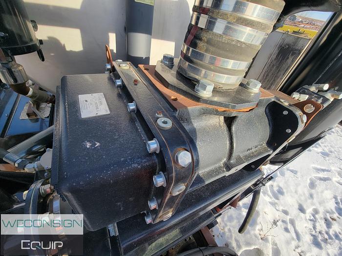 Used 2012 Brenner 407 Stainless Straight Vac Tank Rig Up (not chassis mounted)