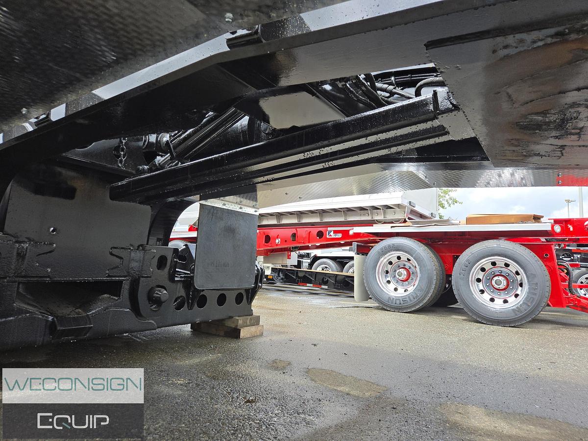 Used 2005 K-Line 60 Ton Lowbed Trailer and Jump Jeep