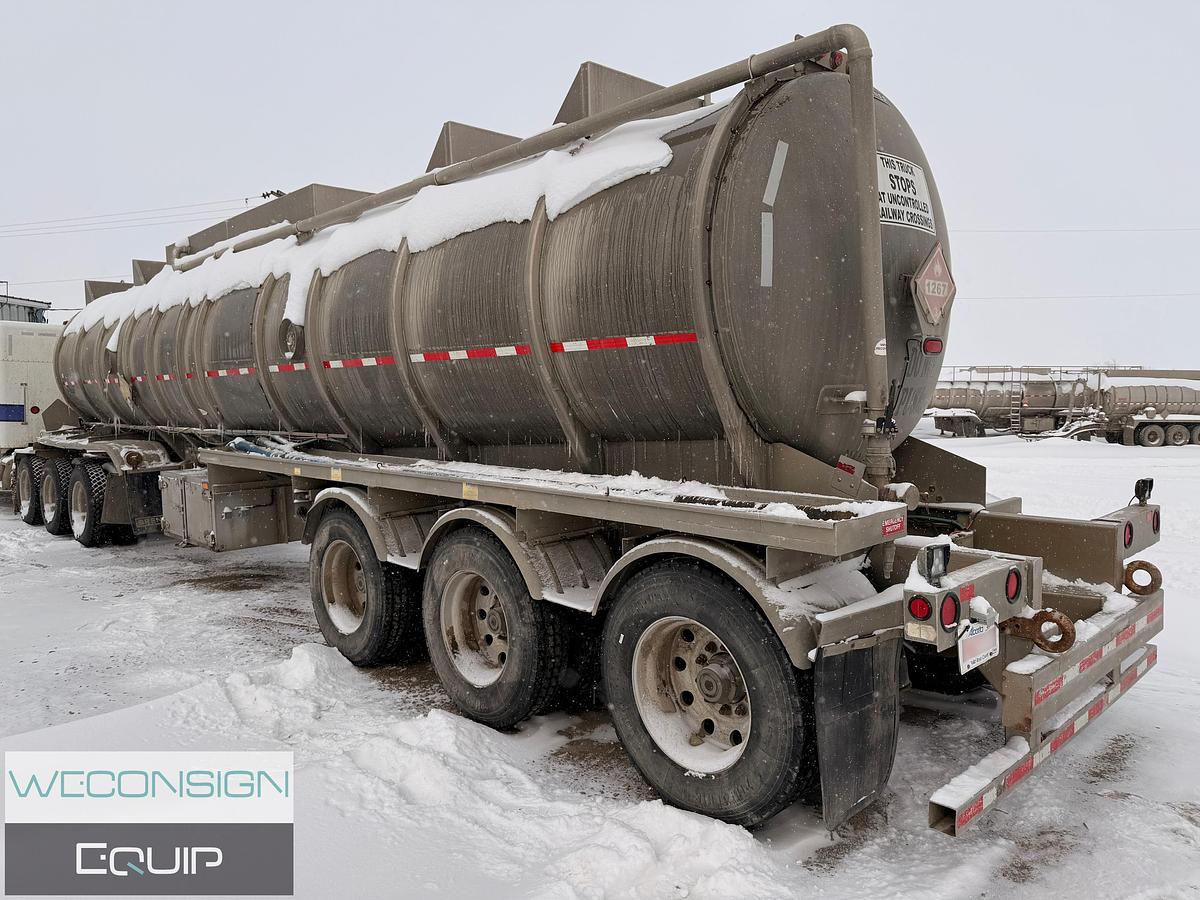 Used 2013 Brenner 42m3 Aluminum Tanker Trailer